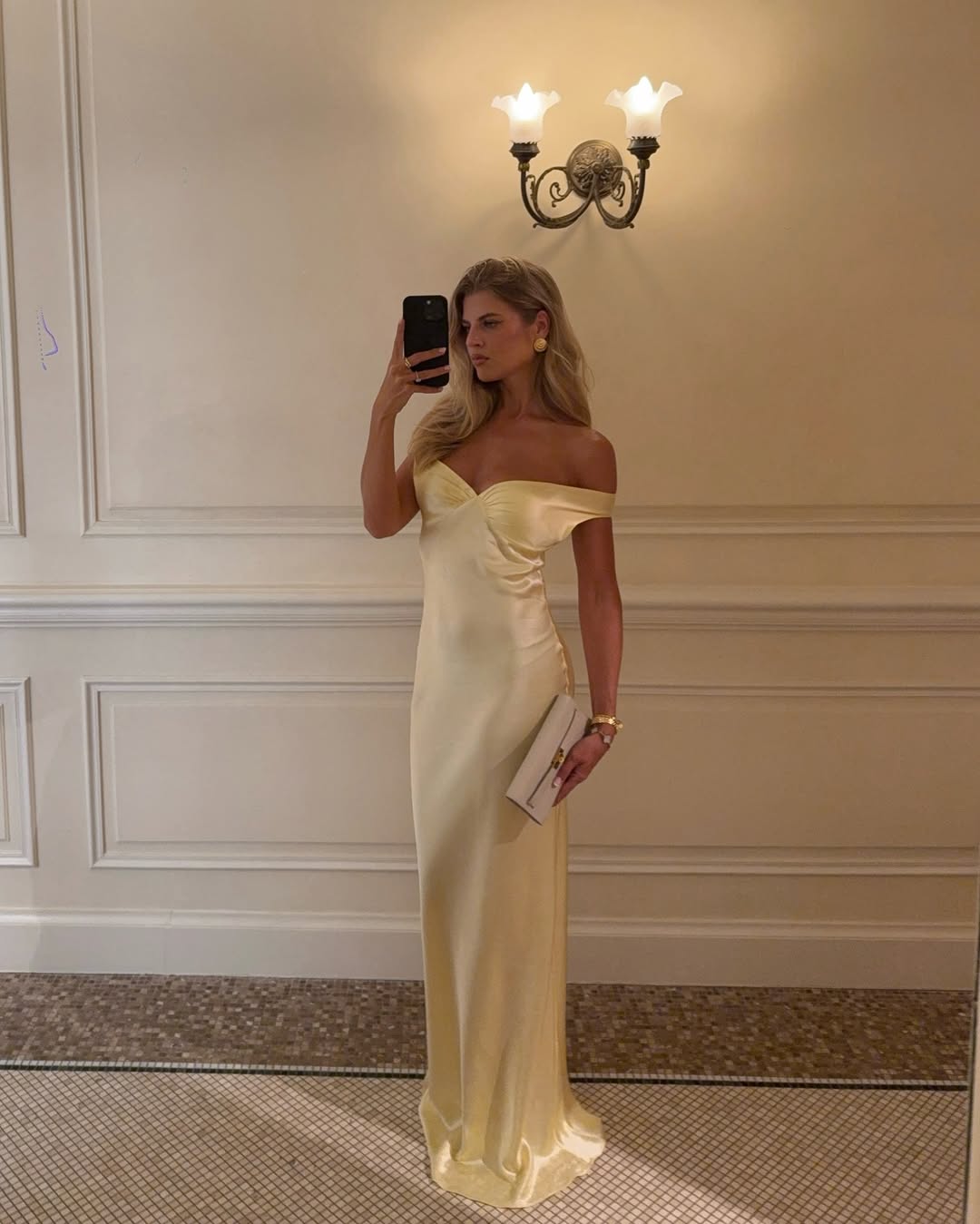 Natalie | Off Shoulder Ruched Wedding Guest Maxi Dress