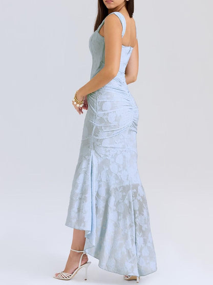 Bianca |  Off Shoulder Lace Corset Wedding Guest Dress