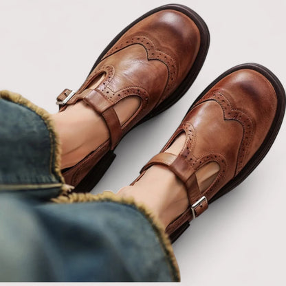 Claudia | Comfortable T-Bar Mary Jane Shoes