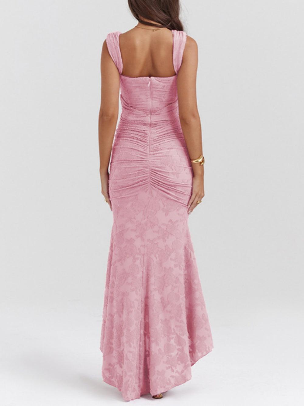 Bianca |  Off Shoulder Lace Corset Wedding Guest Dress