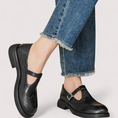 Claudia | Comfortable T-Bar Mary Jane Shoes