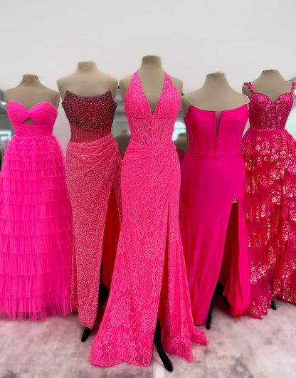 Bella | Sequin Halter Mermaid Bridesmaid Dress