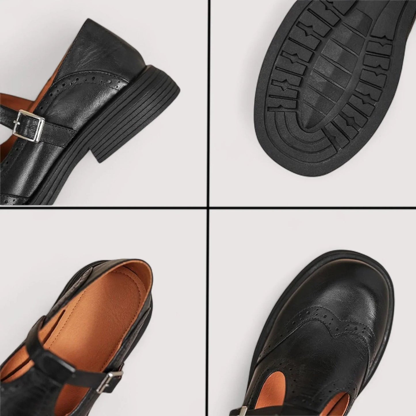 Claudia | Comfortable T-Bar Mary Jane Shoes