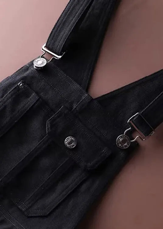 Eden | Tulle Skirt Denim Overall Midi Dress