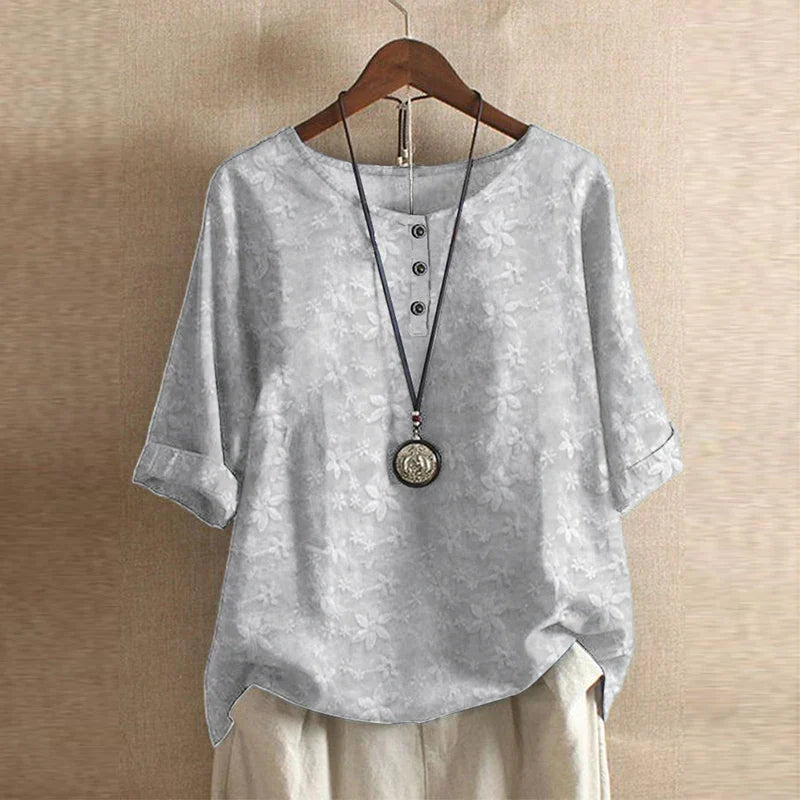 Vintage Inspired Peasant Summer Blouse