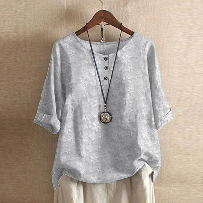 Vintage Inspired Peasant Summer Blouse