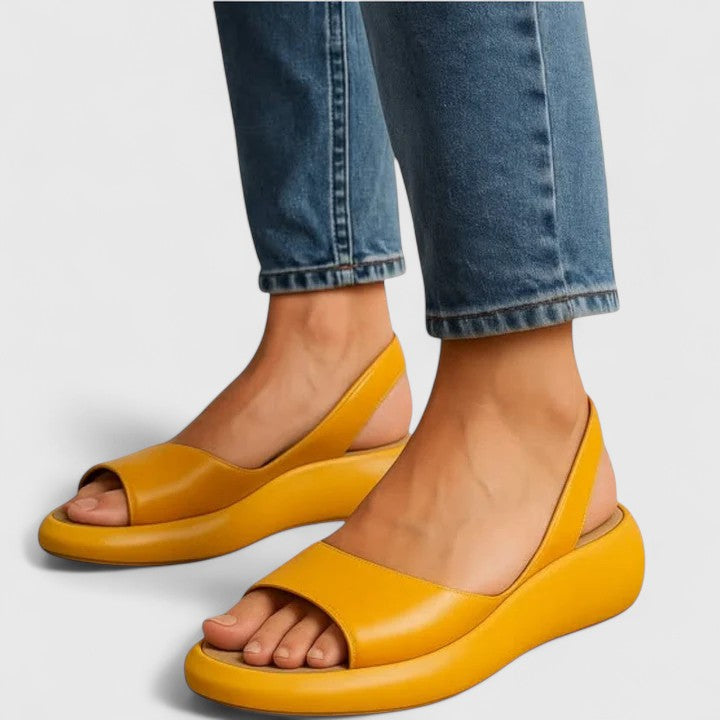 Opal | Chunky Platform Comfort Slingback Sandals