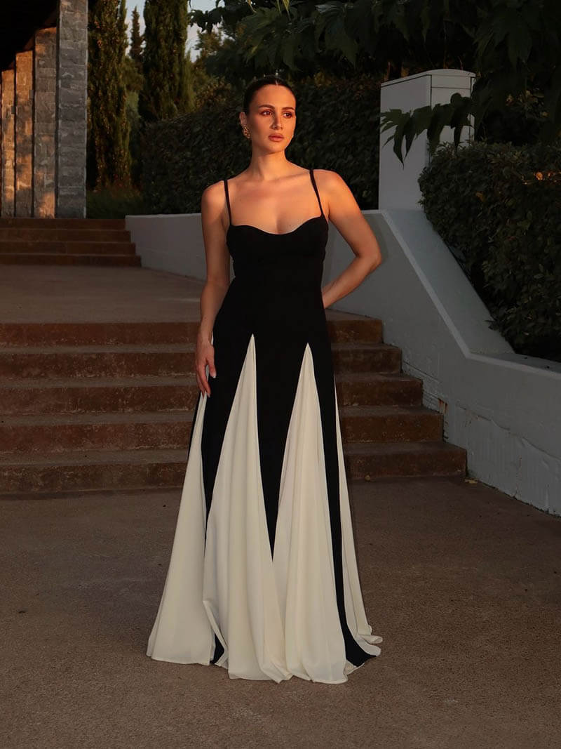 Paloma | Sweetheart A Line Summer Wedding Guest Dress