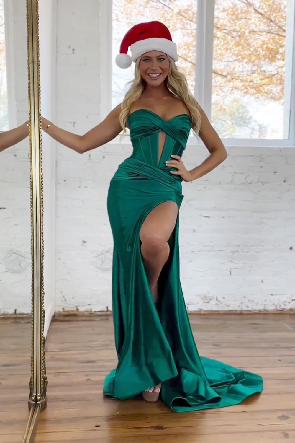 Ivy | Satin Corset Sweetheart Mermaid Bridesmaid Dress