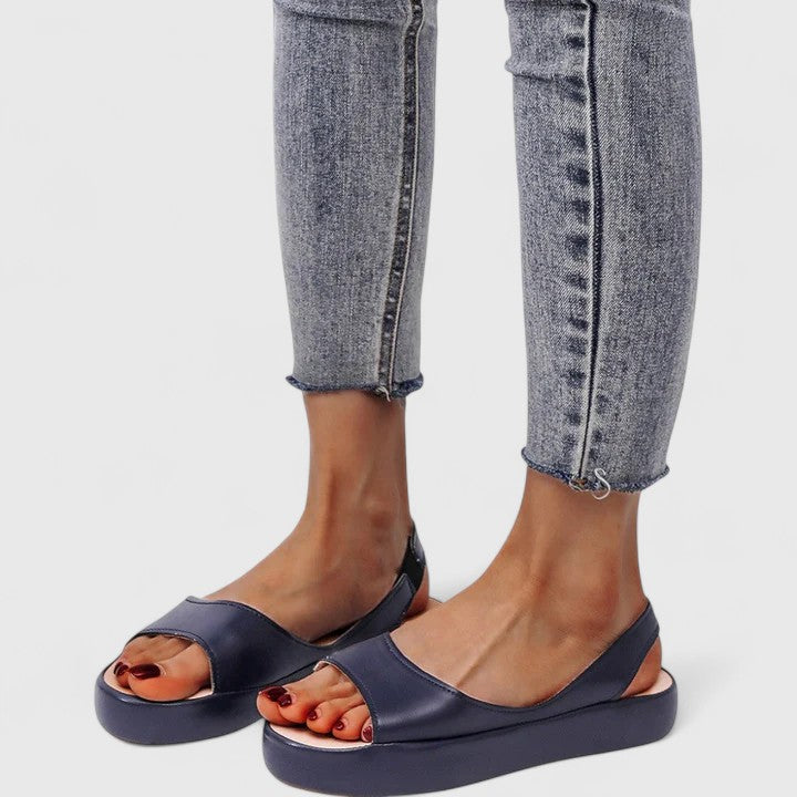Opal | Chunky Platform Comfort Slingback Sandals