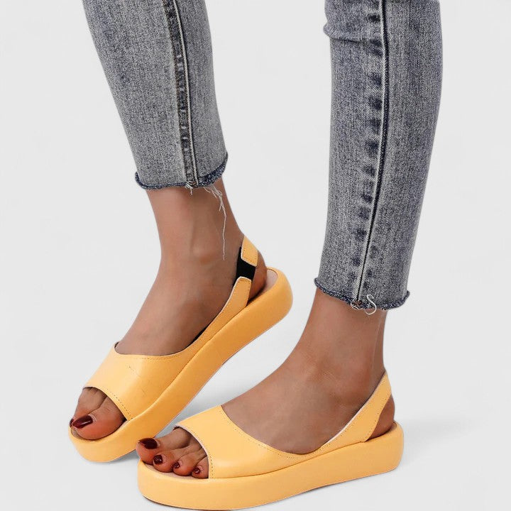 Opal | Chunky Platform Comfort Slingback Sandals