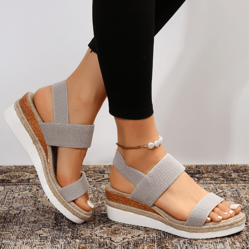 Nova | Espadrille Wedge Comfort Platform Sandals