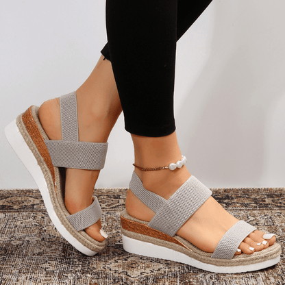 Nova | Espadrille Wedge Comfort Platform Sandals