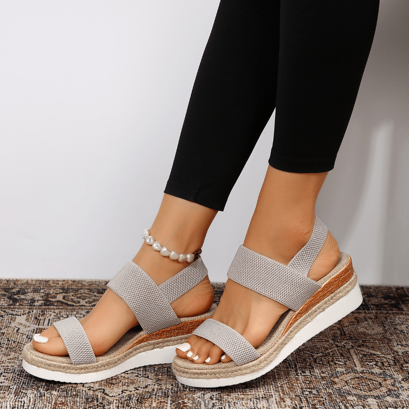 Nova | Espadrille Wedge Comfort Platform Sandals