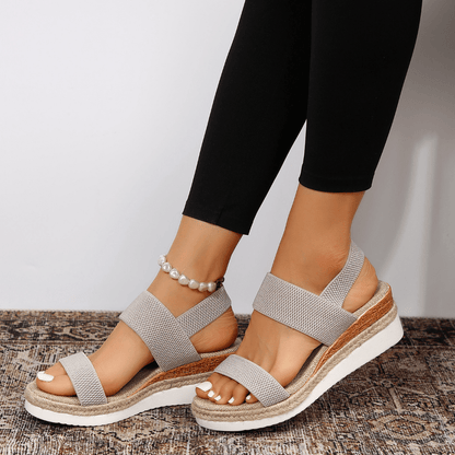 Nova | Espadrille Wedge Comfort Platform Sandals