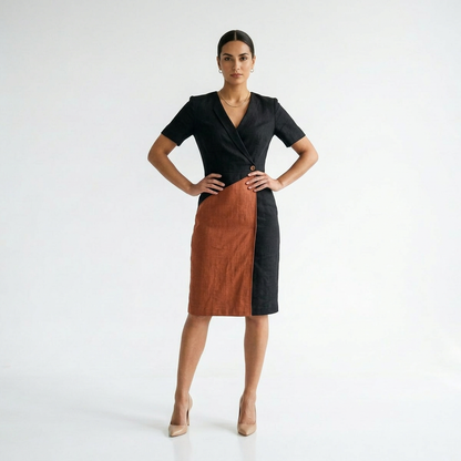 Emma | Women's Formal Bodycon Midi Dress