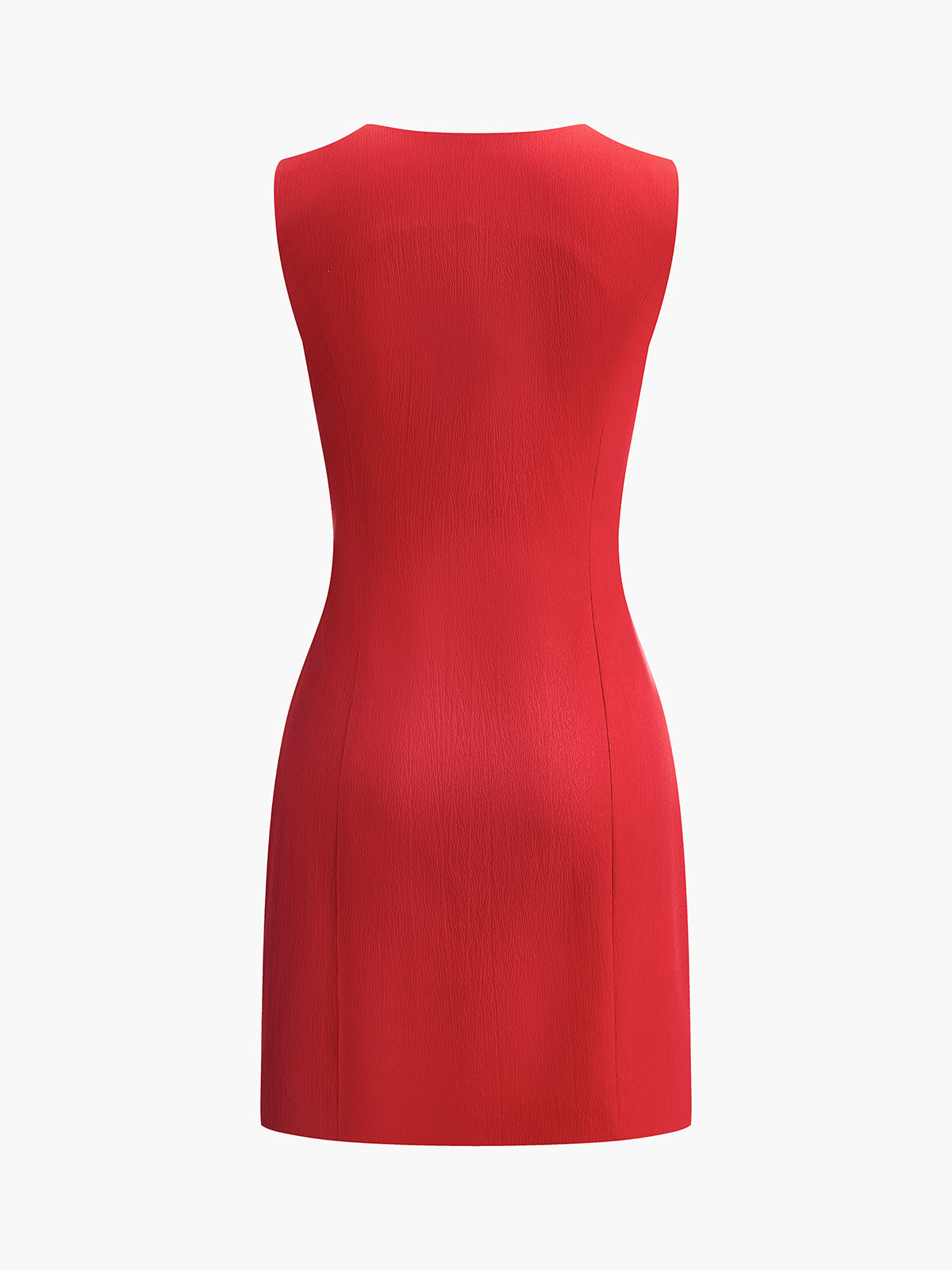 Nadia | Deep V Neck Linen Sleeveless Sundress